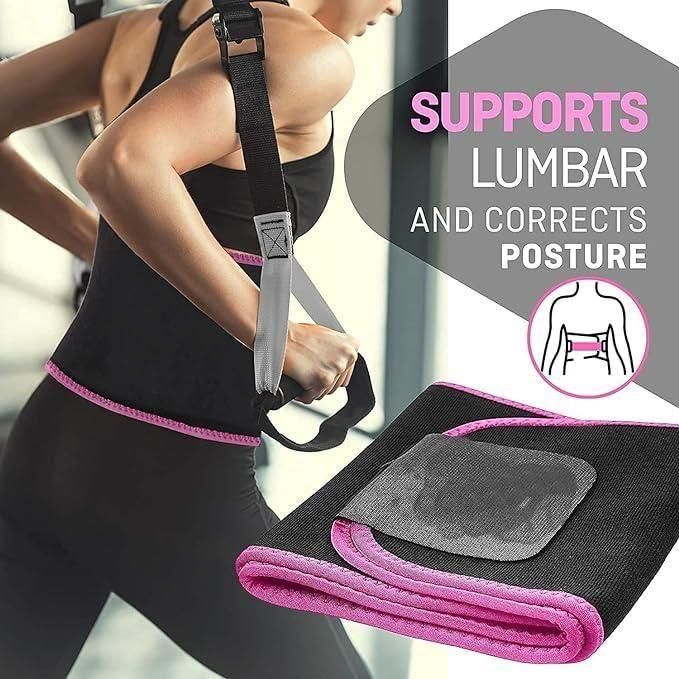 Lose Belly Fat Faster – TRESCA Adjustable Waist Trimmer Belt!