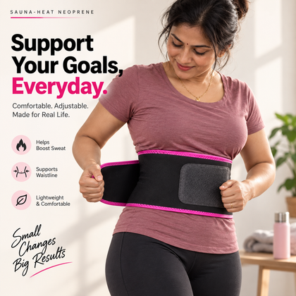 Lose Belly Fat Faster – India’s #1 Adjustable Waist Trimmer Belt