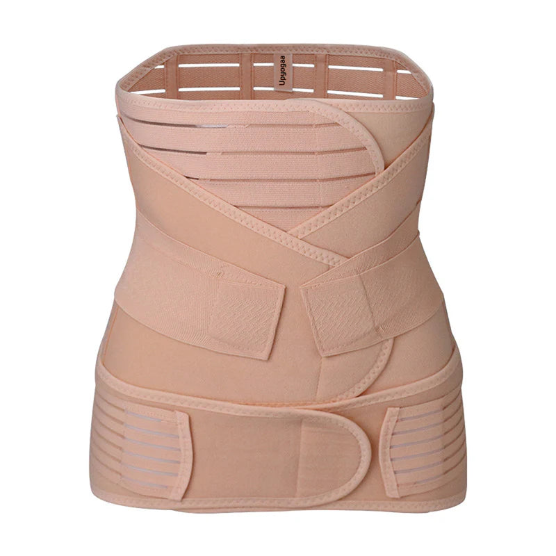 Home of Wellness 3-in-1 Postpartum Belly Belt | Medical-Grade Fabric | Breathable | Skin Friendly| 1 Year Warranty