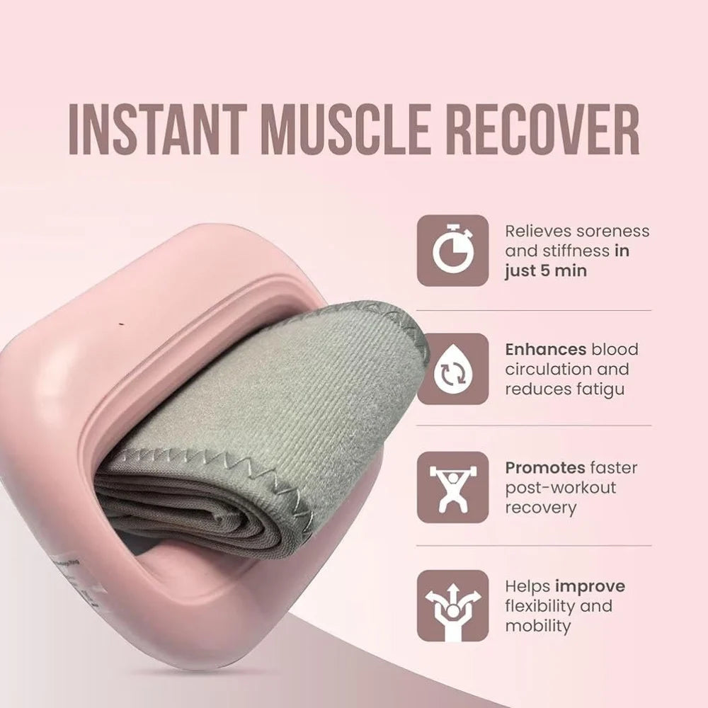 Wellness Fascial Ring Belly Slimming Belt | Vibrating Massage + Lipolysis | 10 Min/Day
